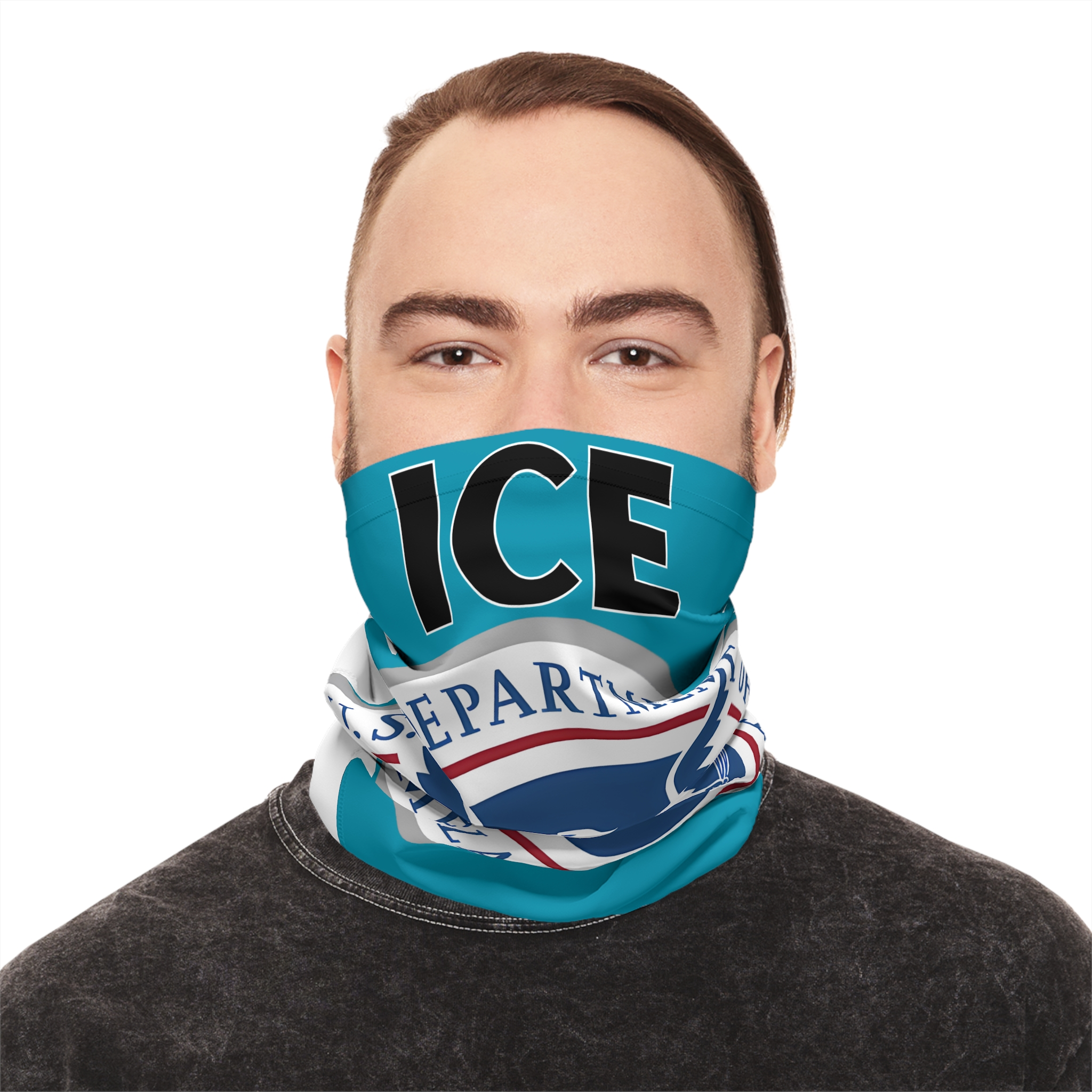 ICE Supporter U.S. Department of Homeland Security Neck Gaiter